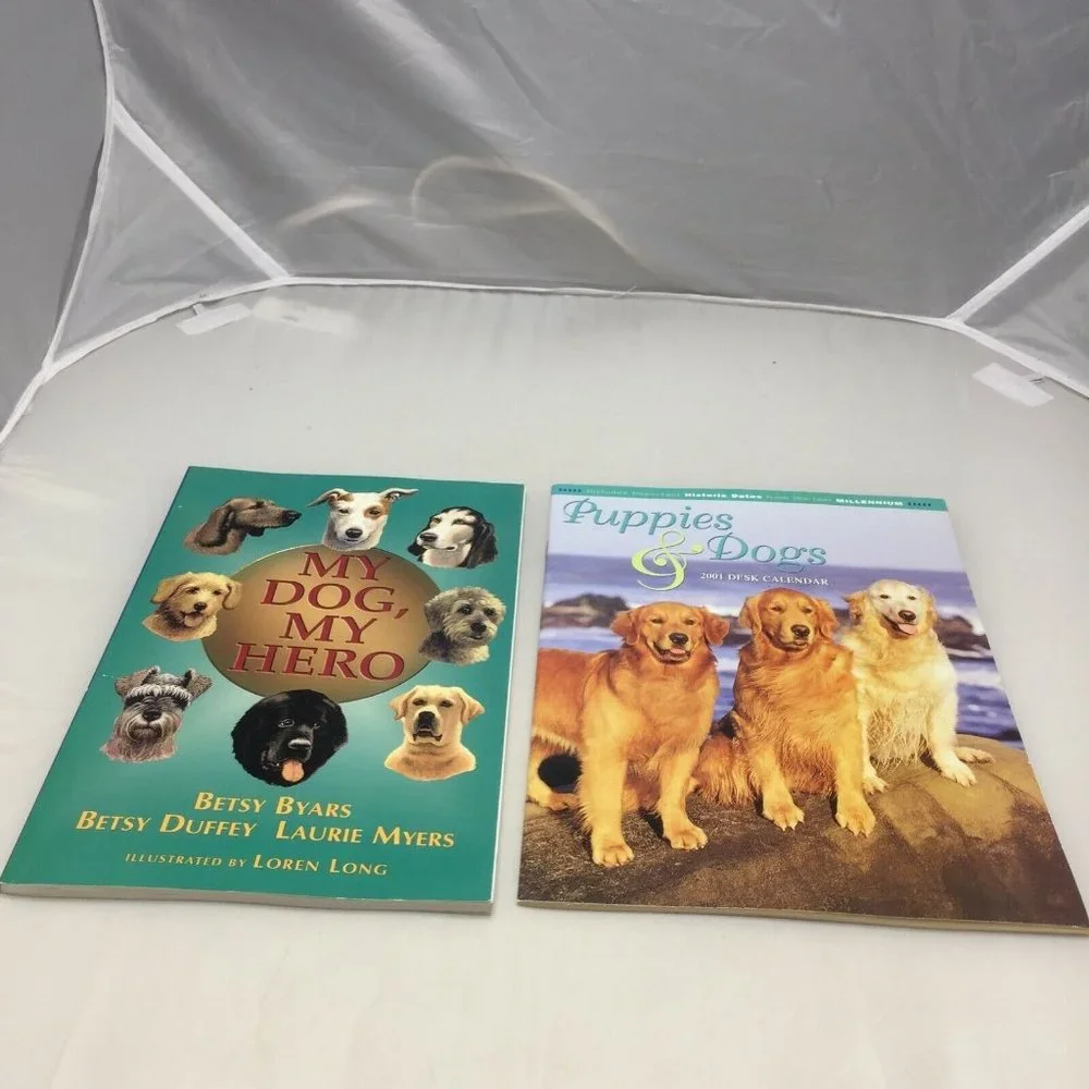 Puppies & Dogs My Dog My Hero 2001 Desk Calendar Story Books